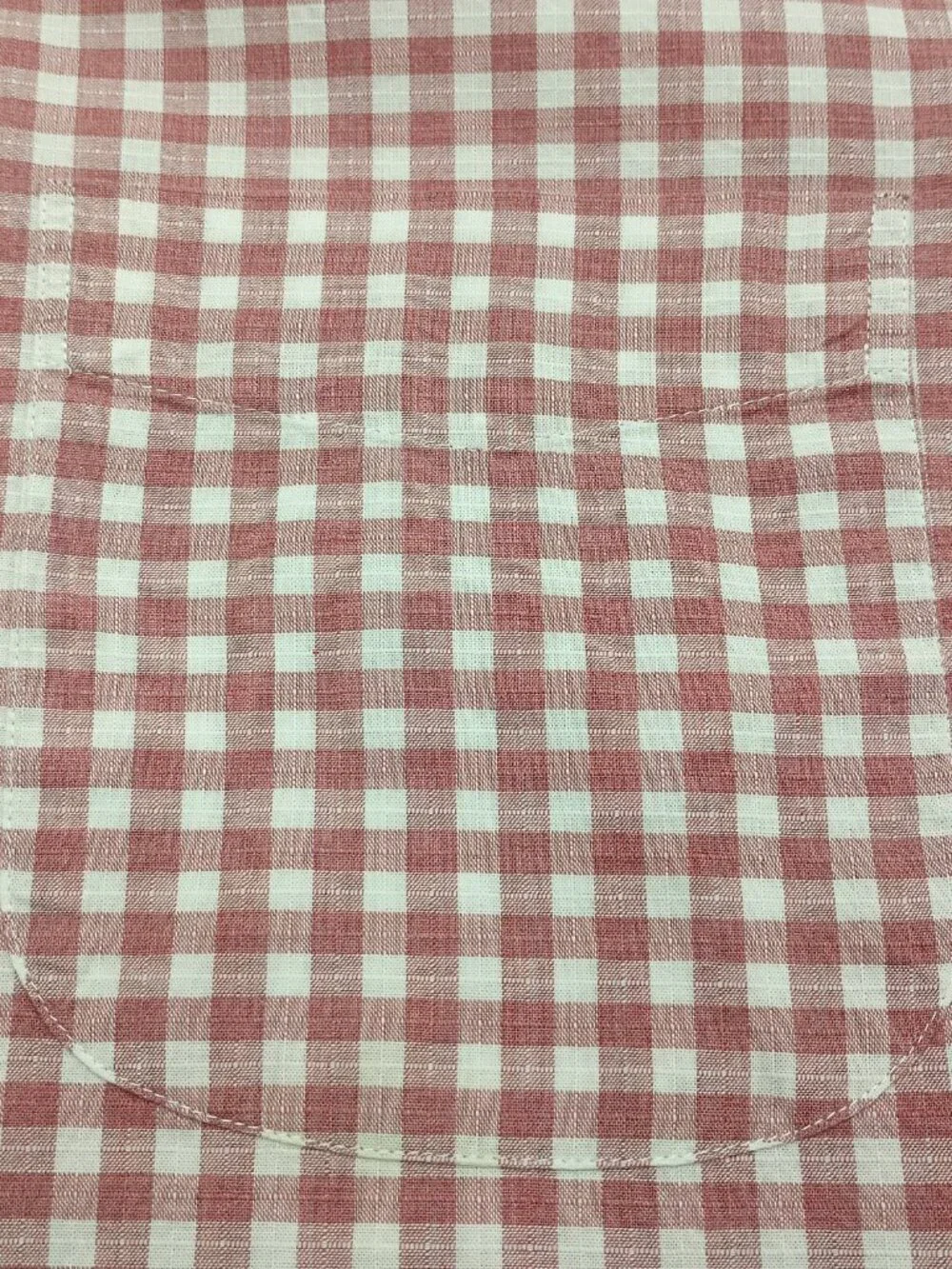 J.Crew Secret Wash Oxford Shirt XL Pink Gingham Organic Cotton Stretch Classic
